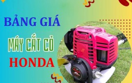 Bảng giá máy cắt cỏ Honda 4 thì tháng 01/2024