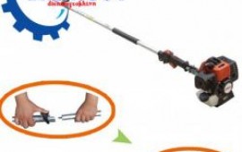 Hướng dẫn cách sử dụng máy cắt cành trên cao