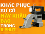 Khắc phục sự cố máy khâu bao trong 5 phút