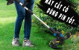 Mẫu máy cắt cỏ dùng pin nào tốt nhất hiện nay