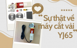 Sự thật bạn phải biết về máy cắt vải cầm tay yj 65