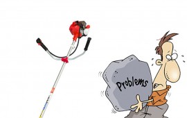 Một số vấn đề mà người mới sử dụng máy cắt cỏ cần phải biết