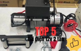 Top 5 tời điện 12V 2 tấn tốt nên mua